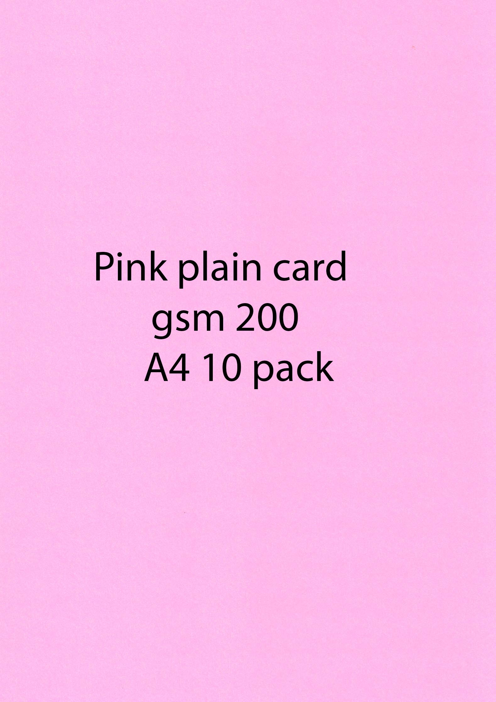 A4 Plain Card Blue 250Gsm 10 Pack